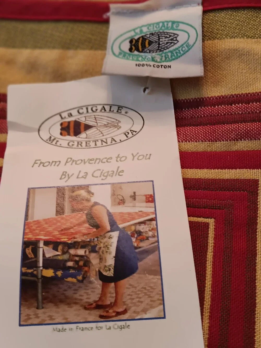 100% Cotton Tablecloth 58
